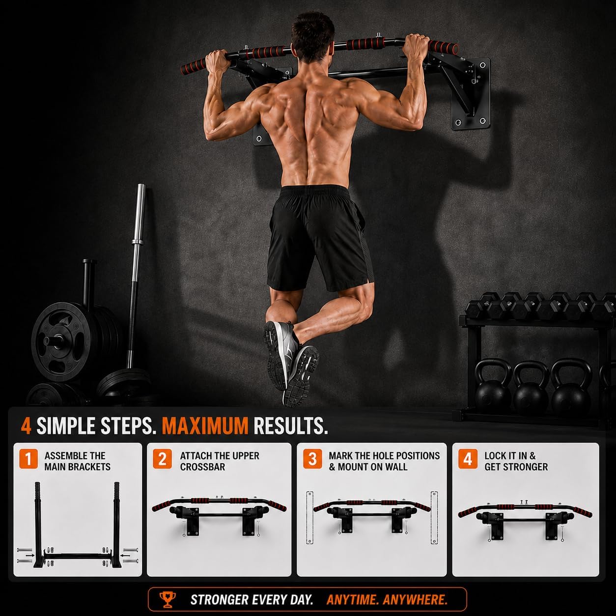 Klimmzugstange für das Heim-Fi – Pull Up Bar Bewertung und Preis