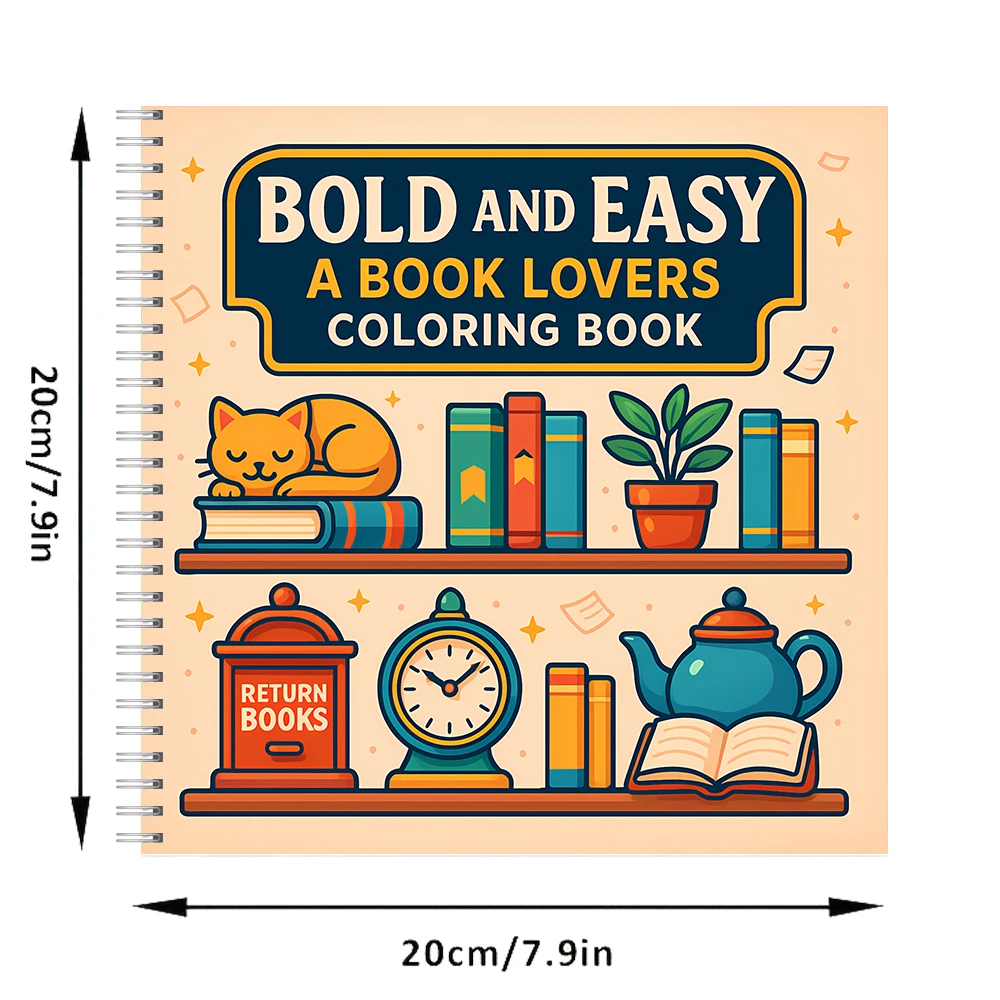 Malbuch für Buchliebhaber für  – Chalk Bag Bewertung und Preis