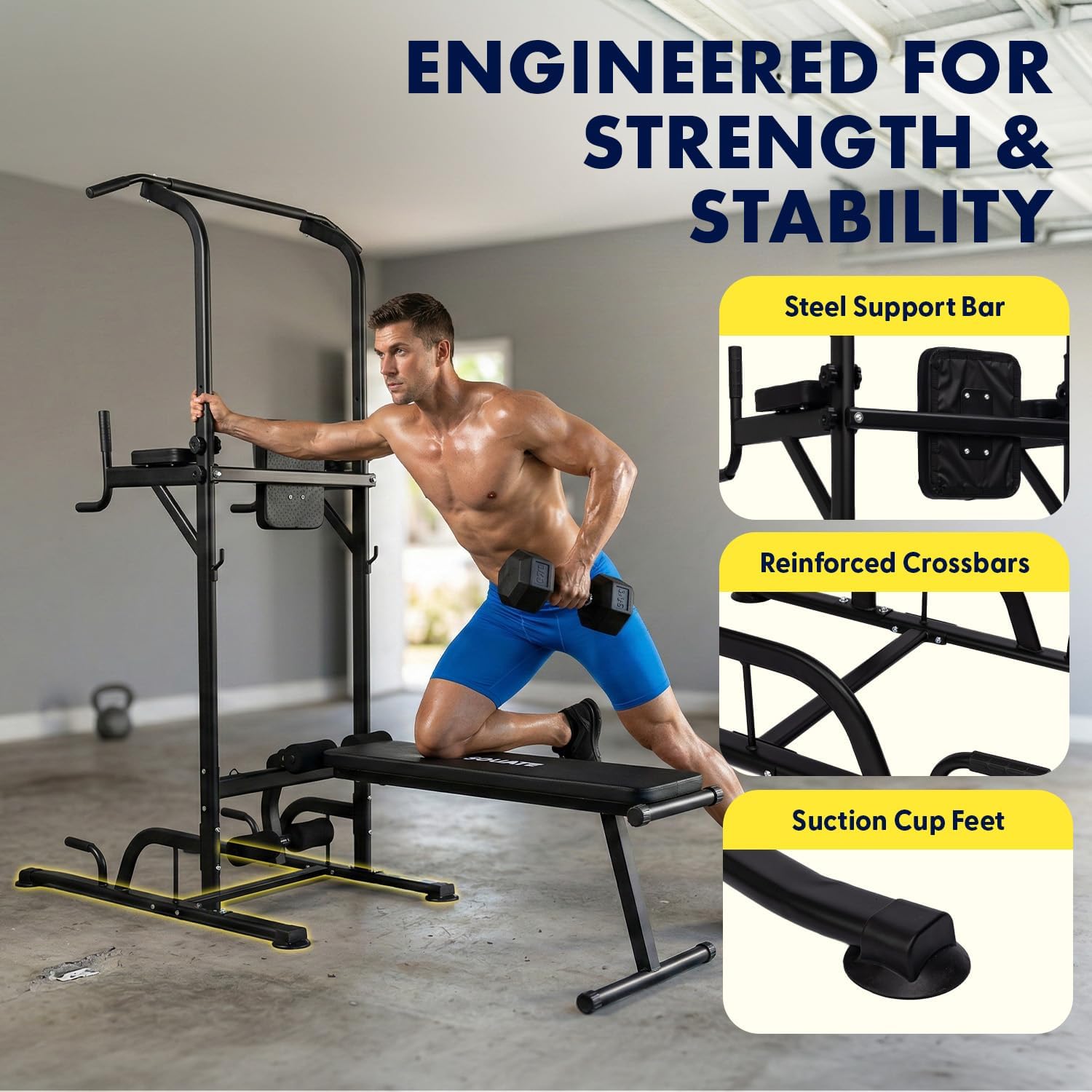 All-in-One Power Tower Pull-Up – Pull Up Bar Bewertung und Preis